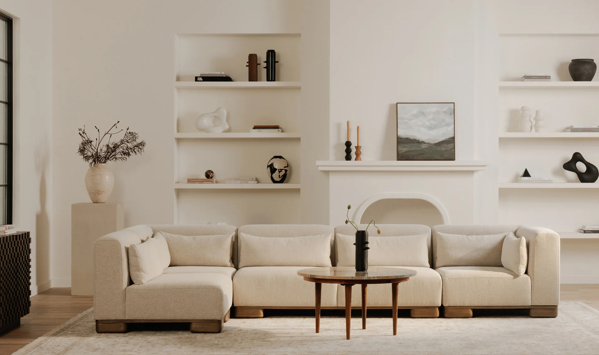 June Corner Chair - Oatmeal - Image 10