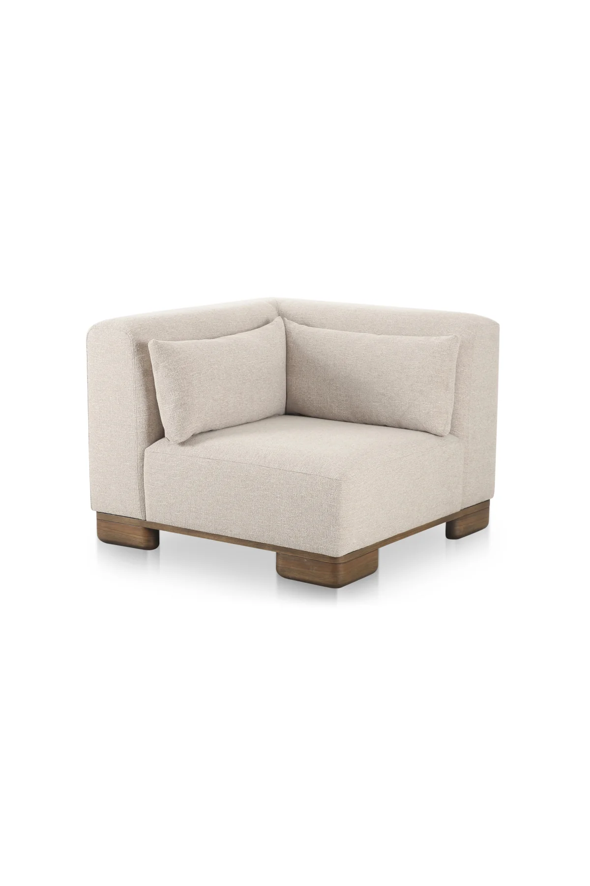 June Corner Chair - Oatmeal - Image 3