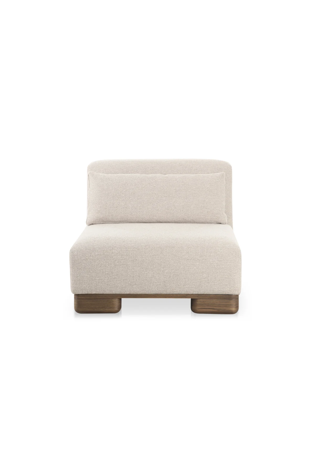 June Slipper Chair - Oatmeal