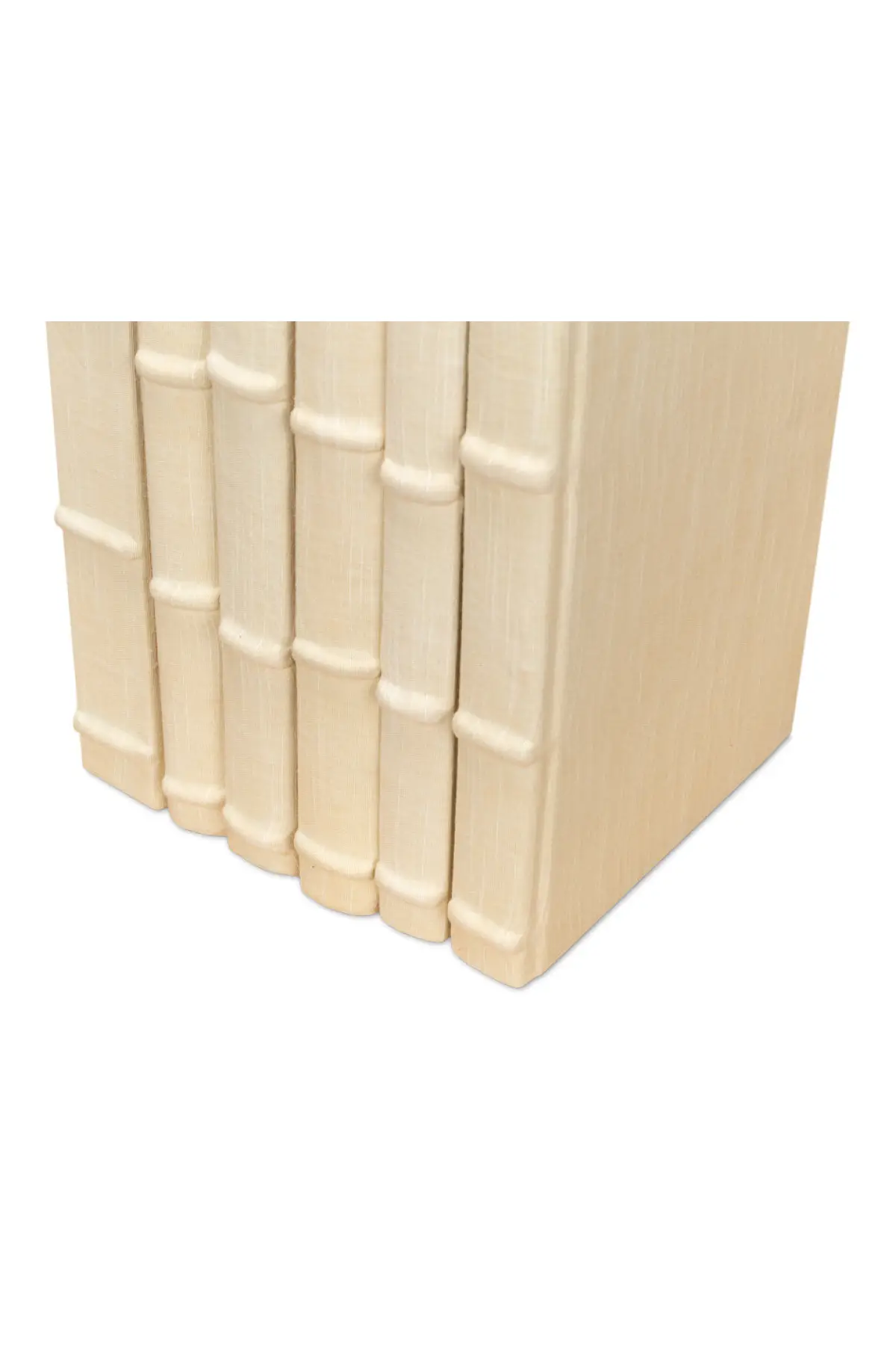 Justin Ecru Linen Books - Set of 12 - Image 10