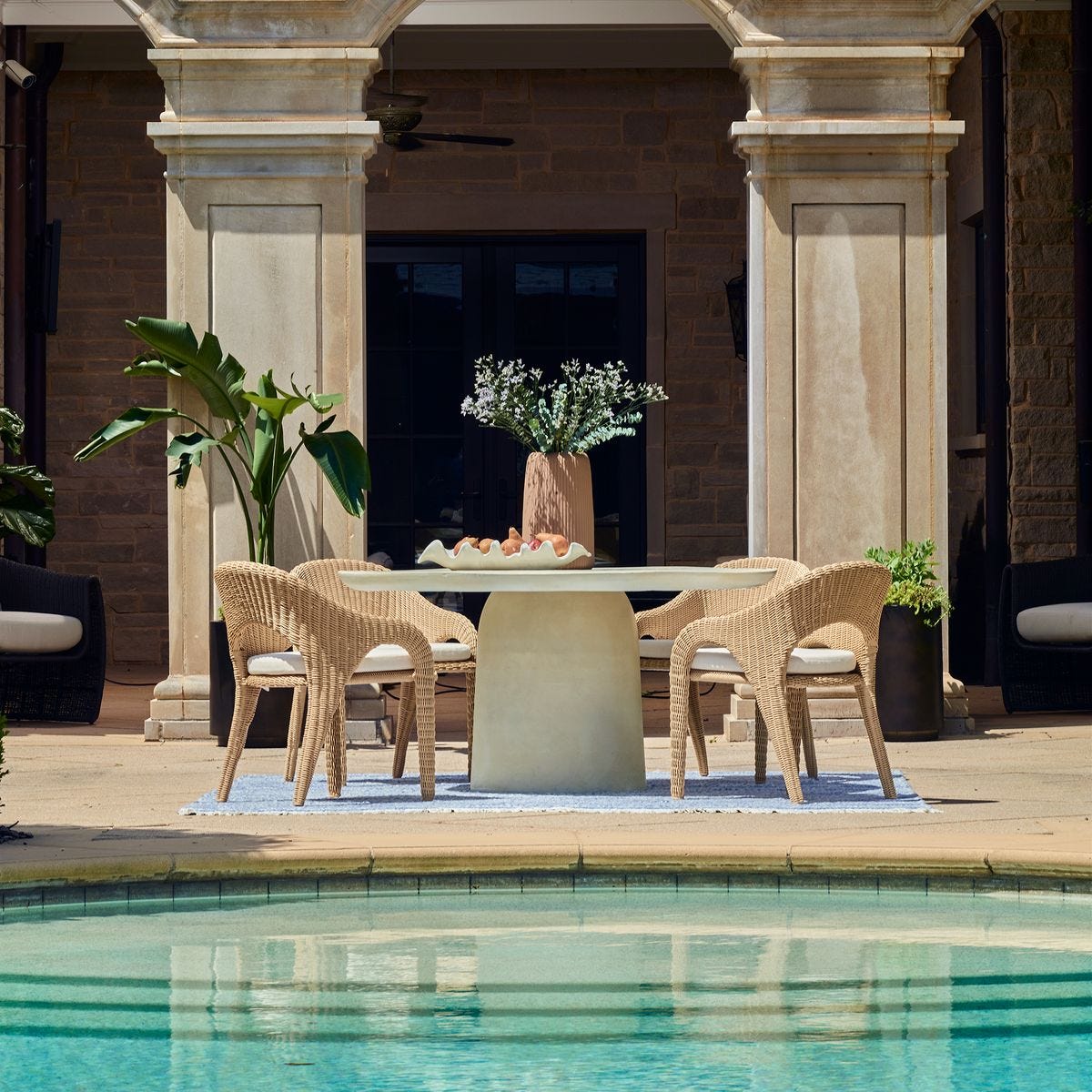 Kavali Outdoor Dining Armchair - Image 11