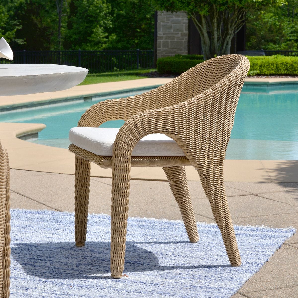 Kavali Outdoor Dining Armchair - Image 2
