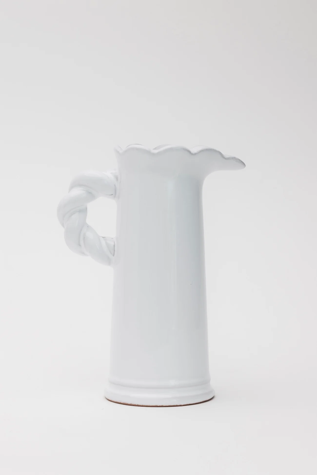 Kaylee Twisted Handle Mini Pitcher Vase - Image 2