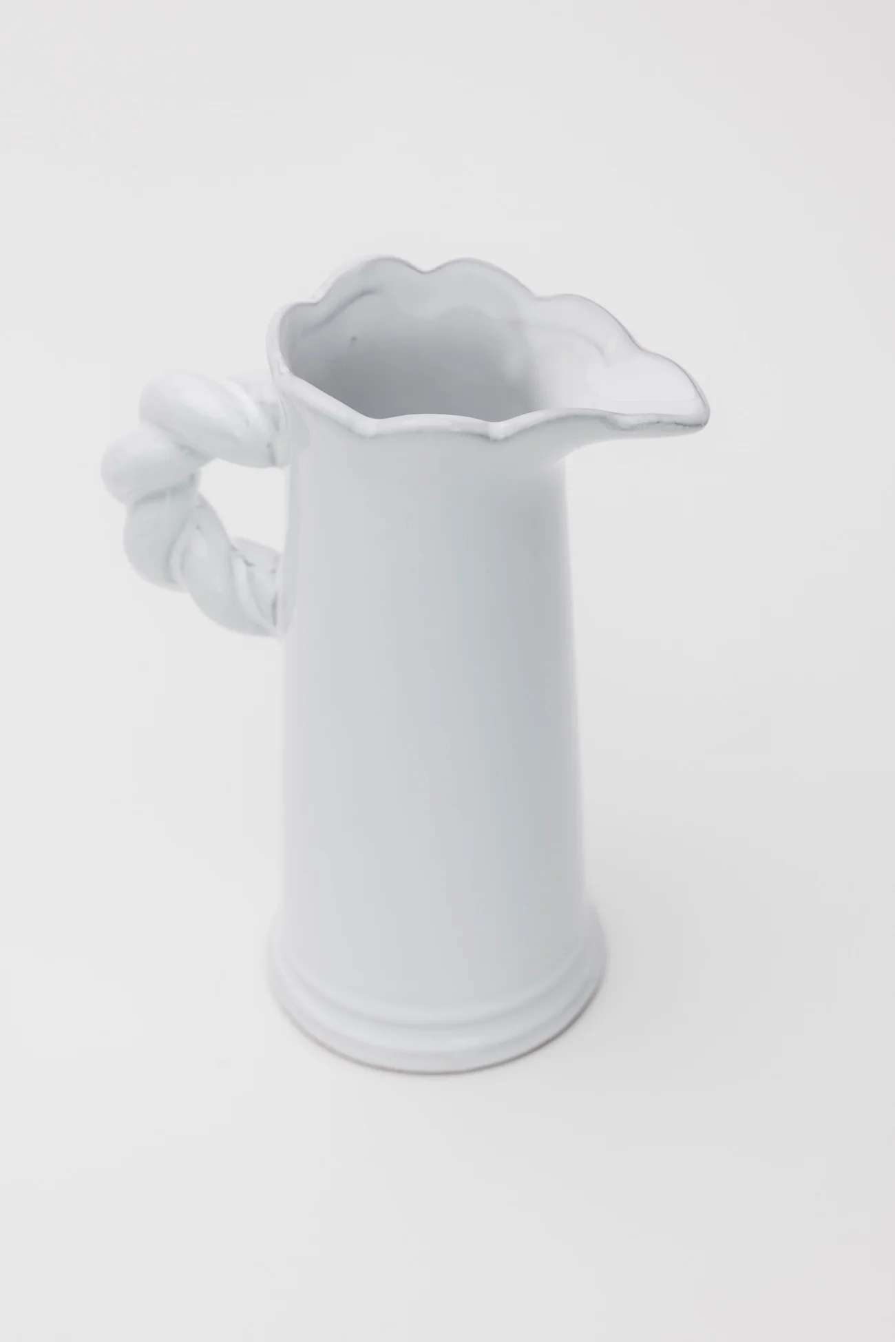 Kaylee Twisted Handle Mini Pitcher Vase - Image 3