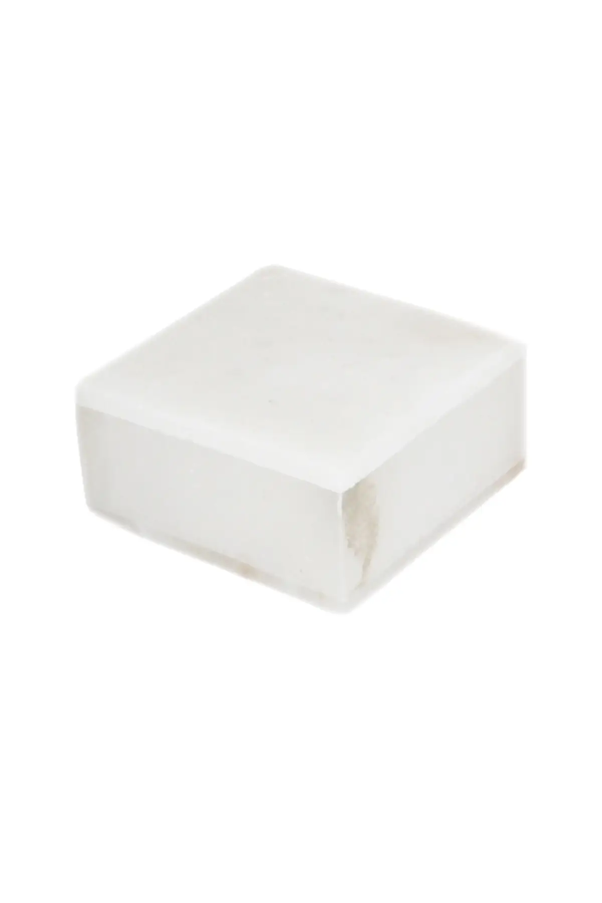 Keeper Alabaster Square Box - White - Image 2