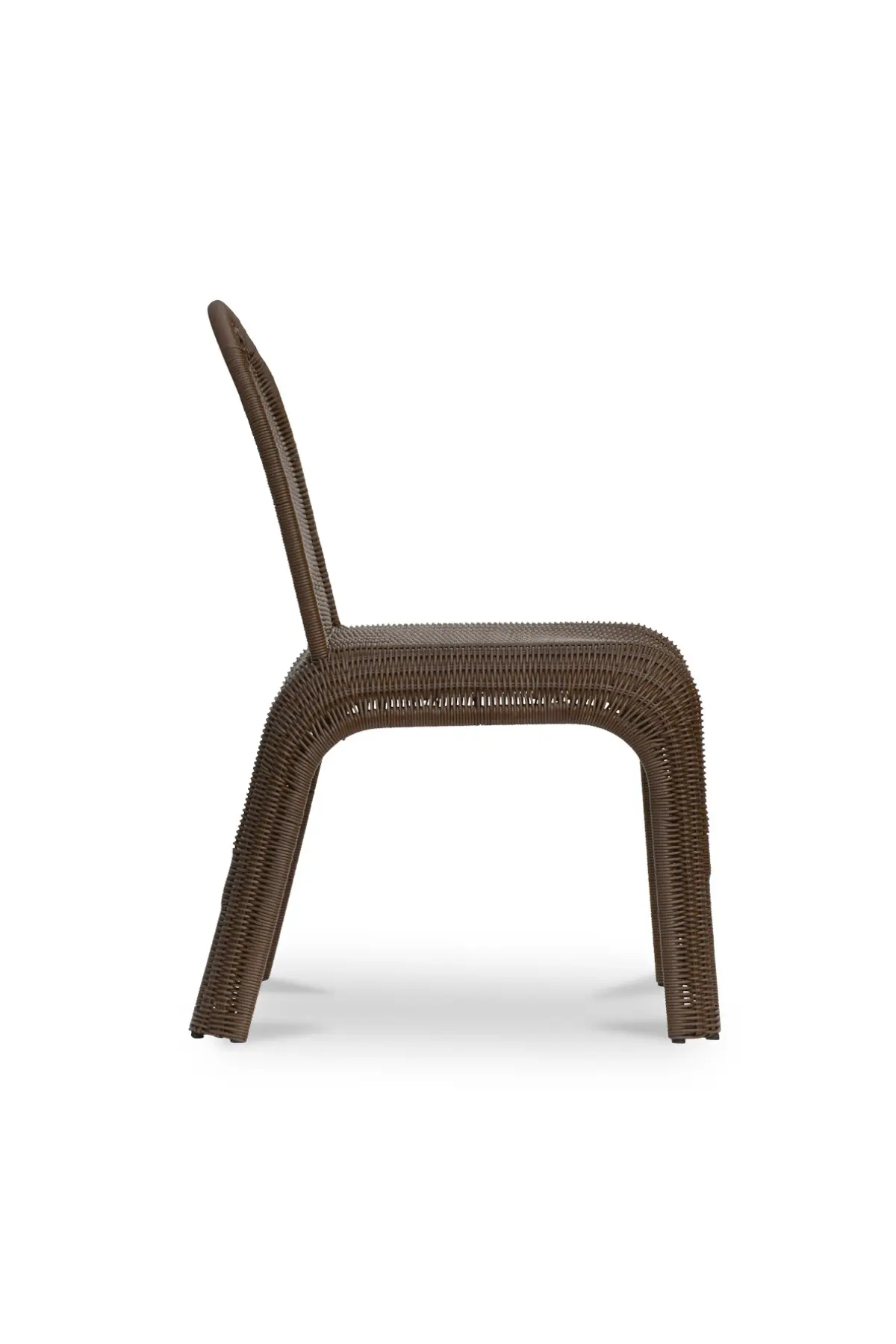 Kendall Outdoor Dining Chair Natural - Set of 2 - Brown - Image 3