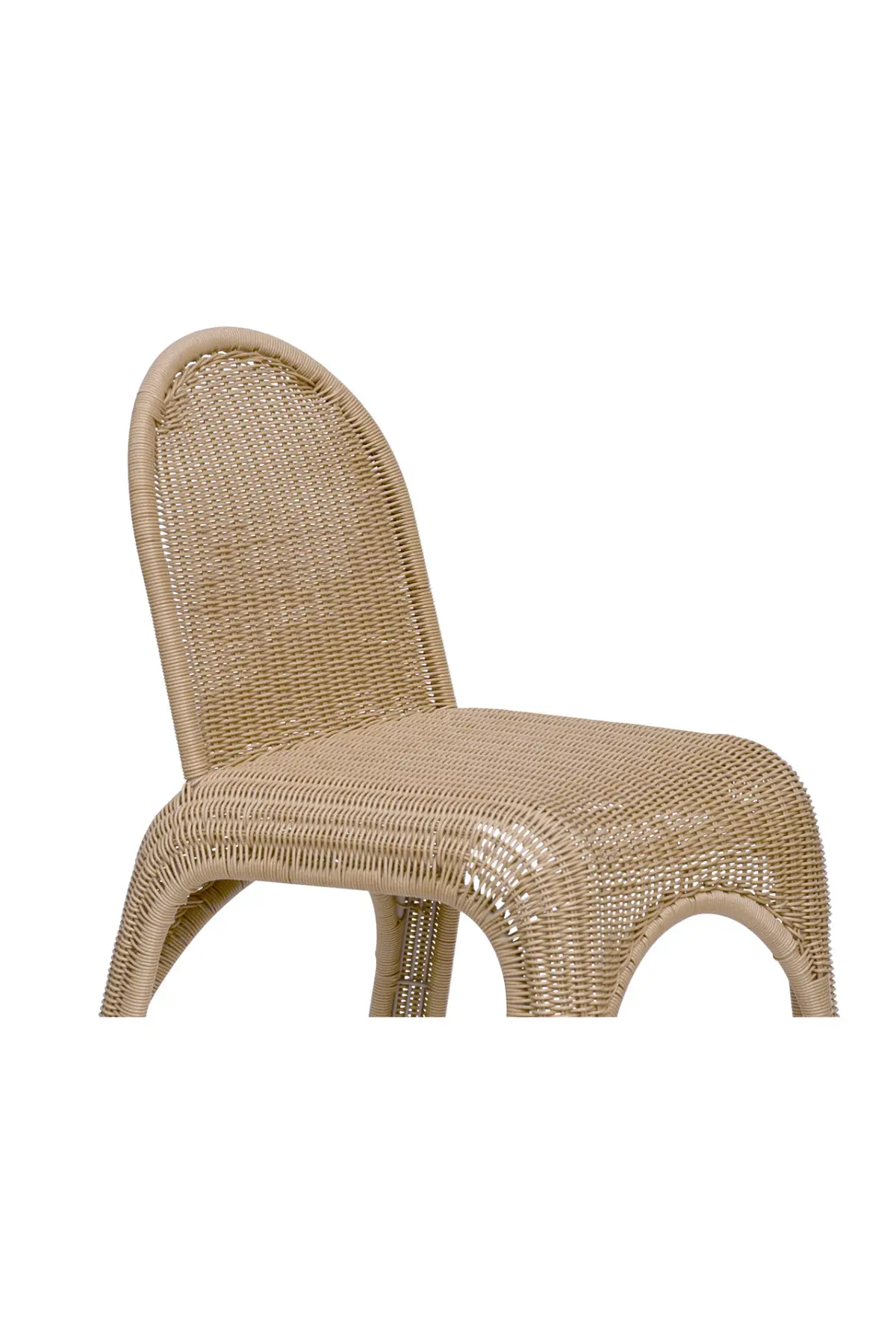 Kendall Outdoor Dining Chair Natural - Set of 2 - Natural - Image 6