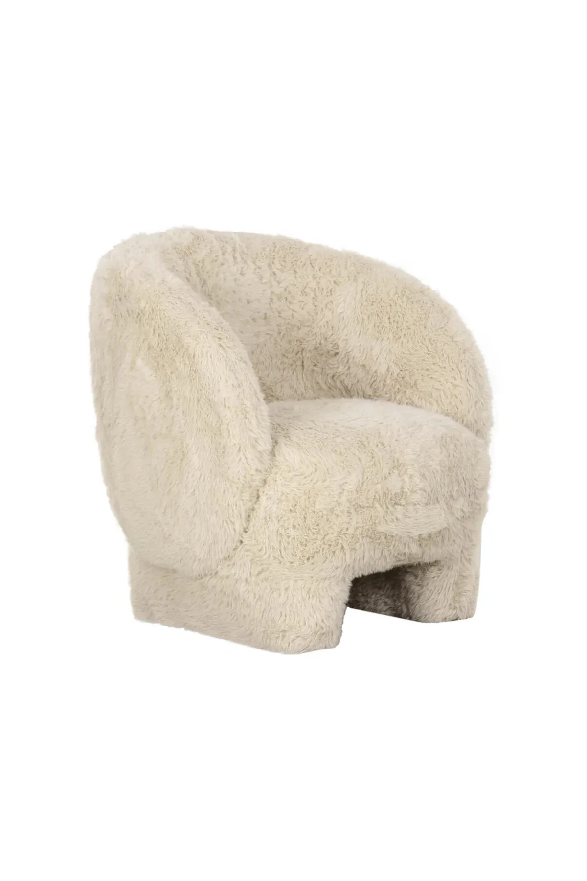 Kiki Shearling Accent Chair - Image 3