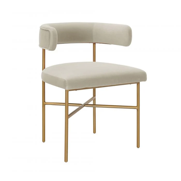 Kim Velvet Chair - Image 3