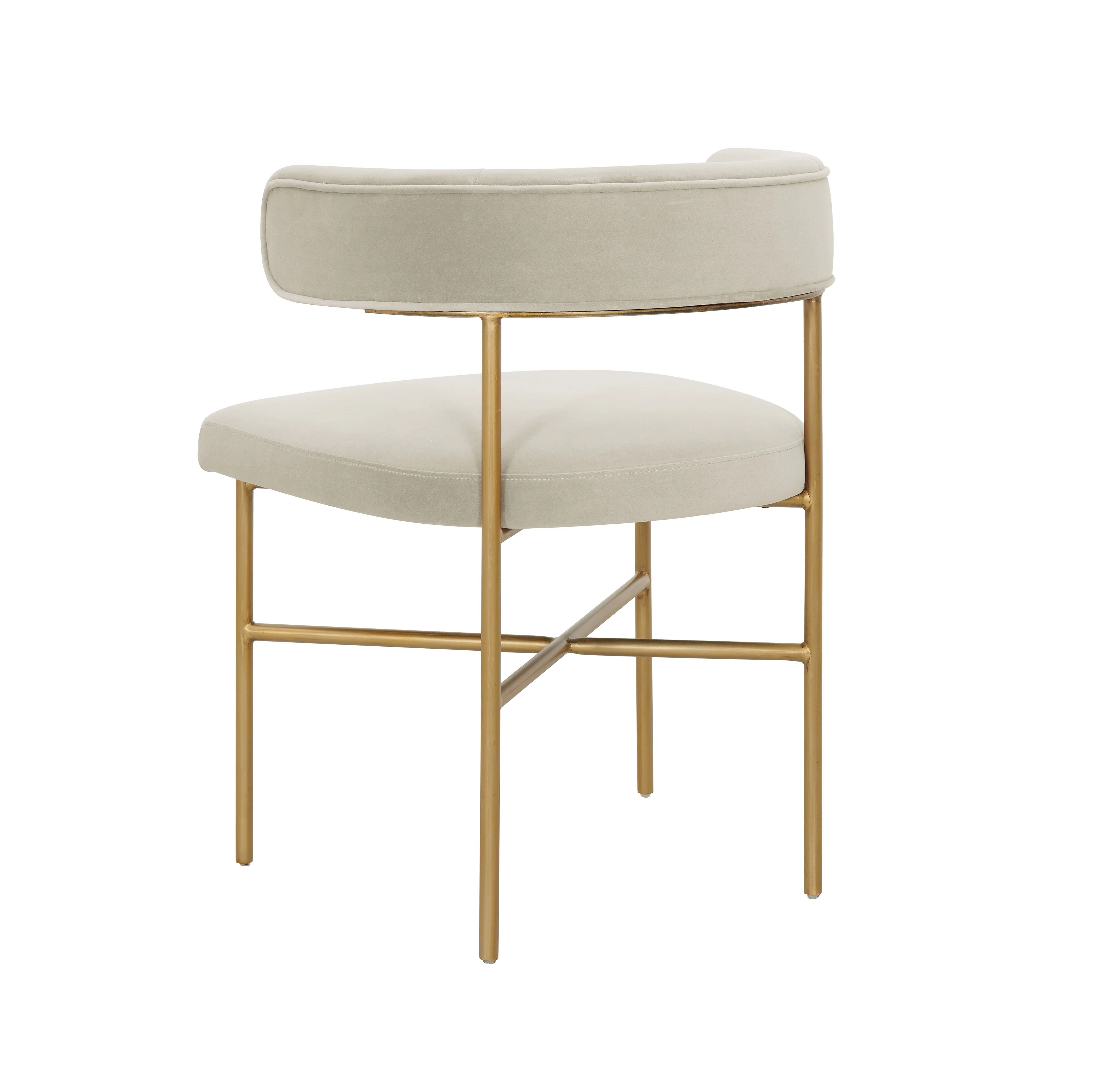 Kim Velvet Chair - Image 4