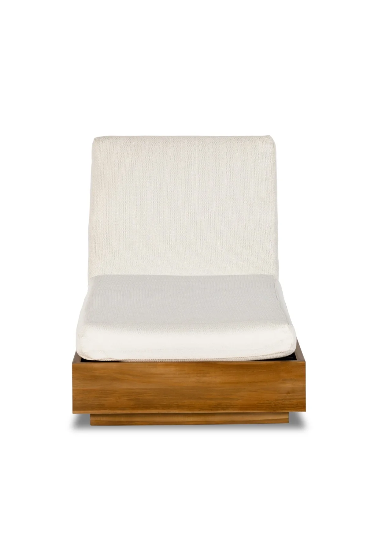 Kinta Outdoor Chaise Lounge - Cream - Image 3