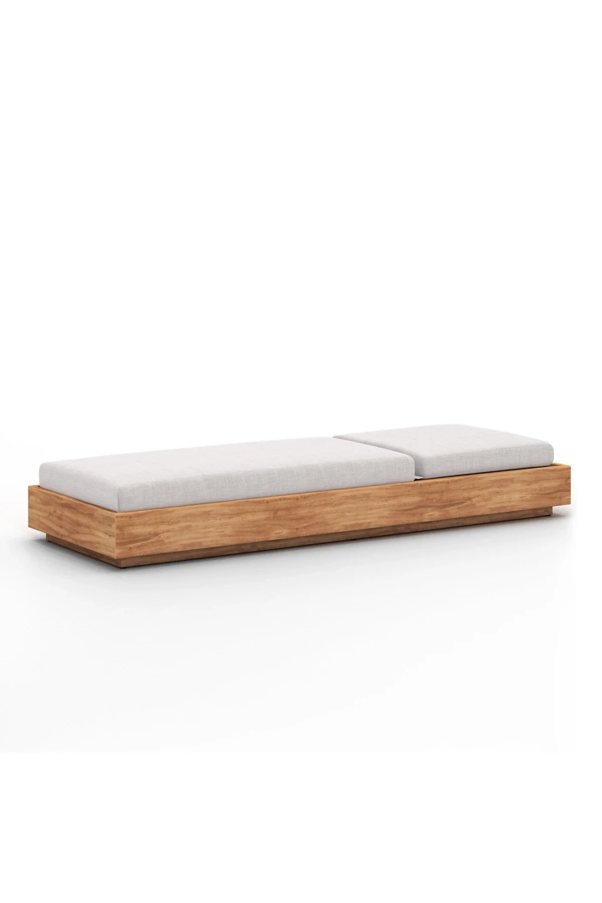 Kinta Outdoor Chaise Lounge - Stone - Image 5