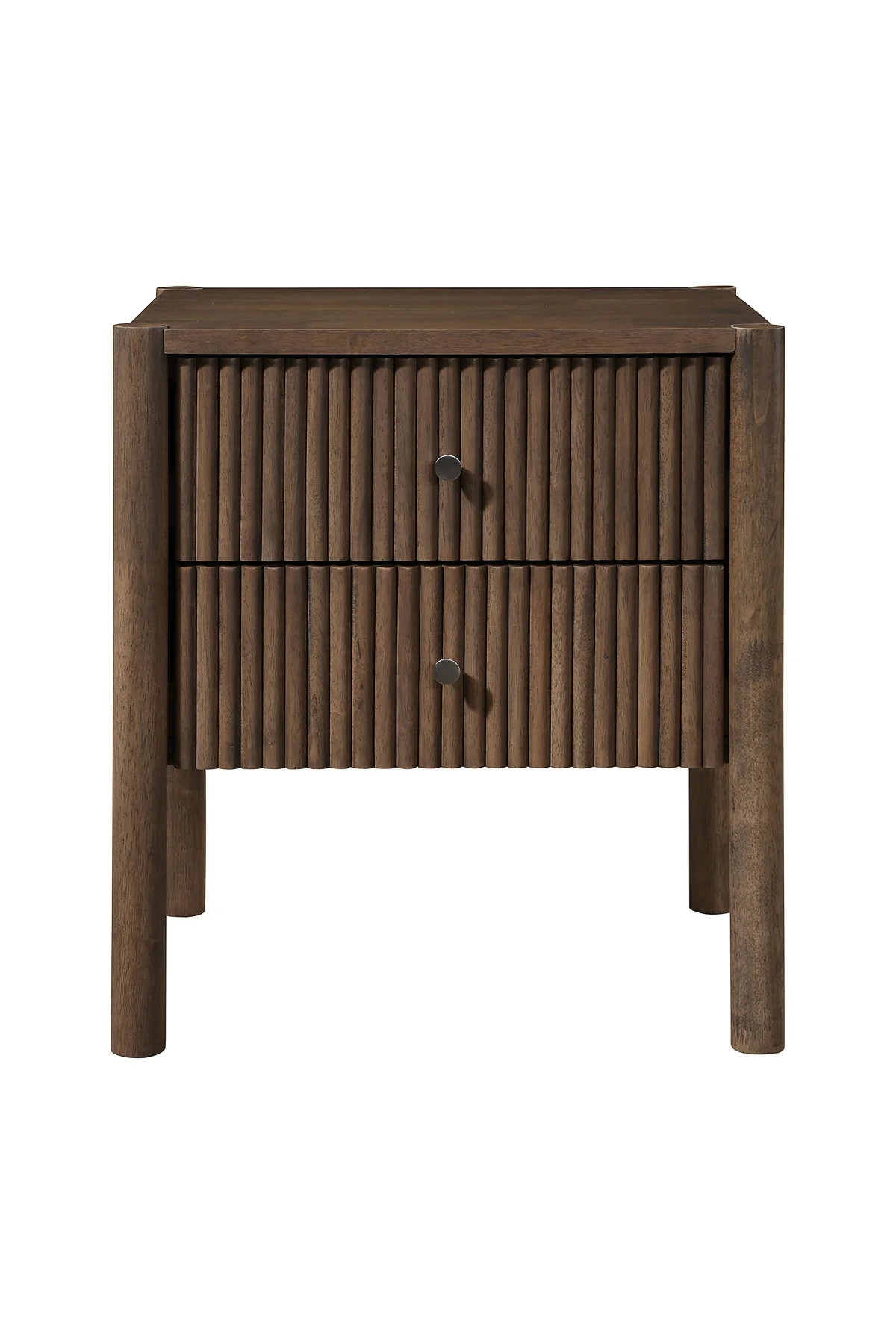 Kivo Solid Wood Nightstand