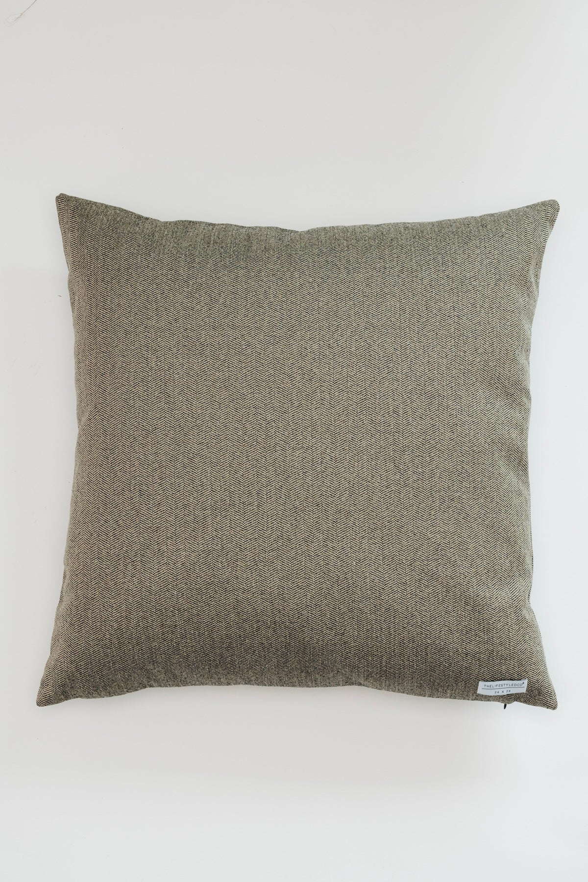 Larsen Chenille Pillow - Houndstooth - 2 Sizes - Image 4