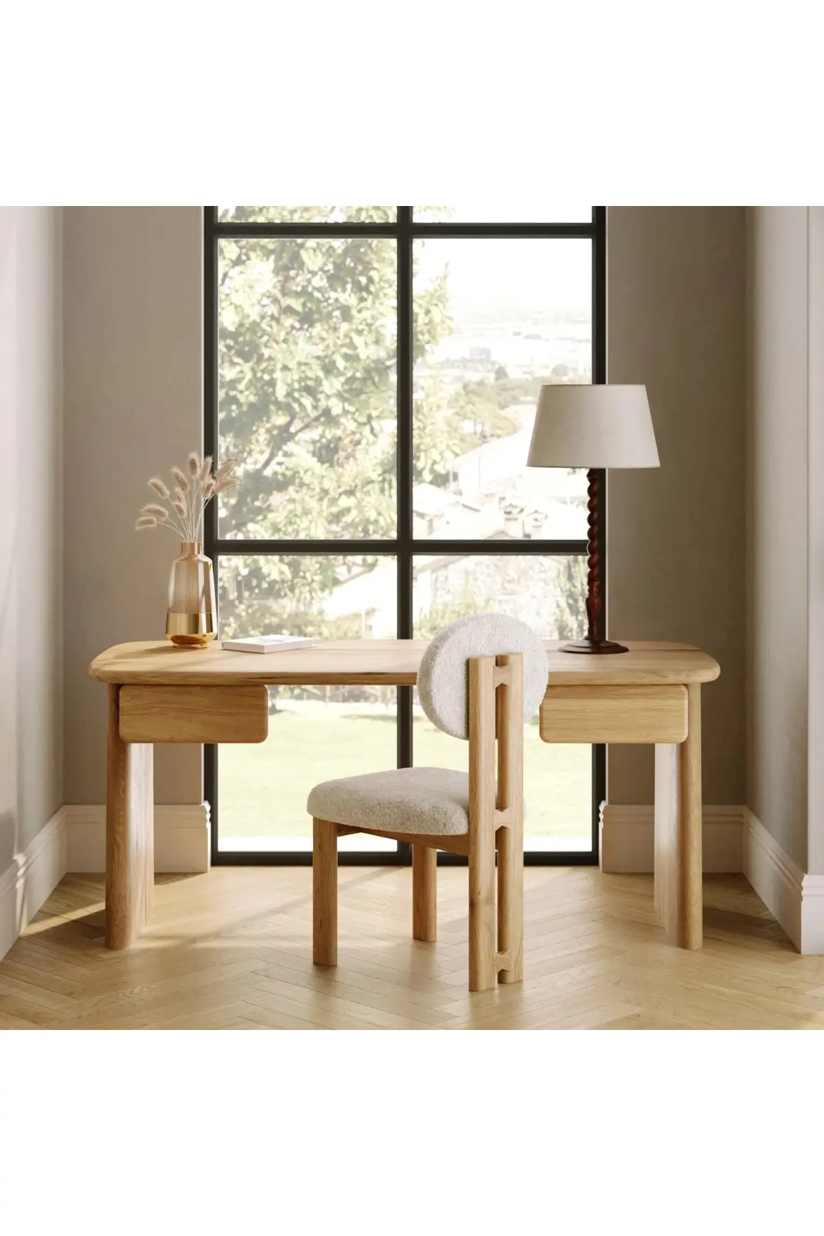 Laurel Desk - Natural - Image 2