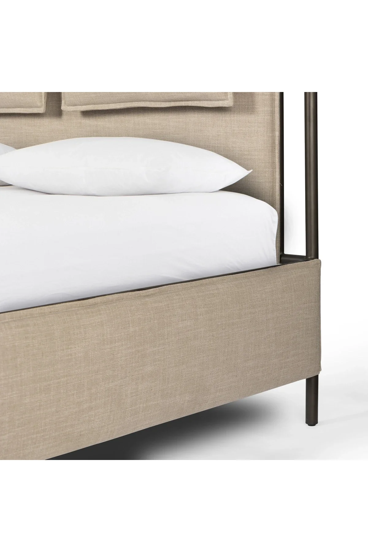 Leigh Canopy Bed - Ecru - Image 6