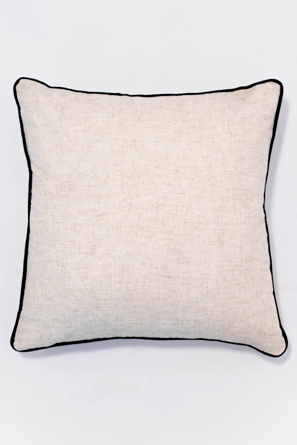 Linen Pillow with Piping - 20"x20"