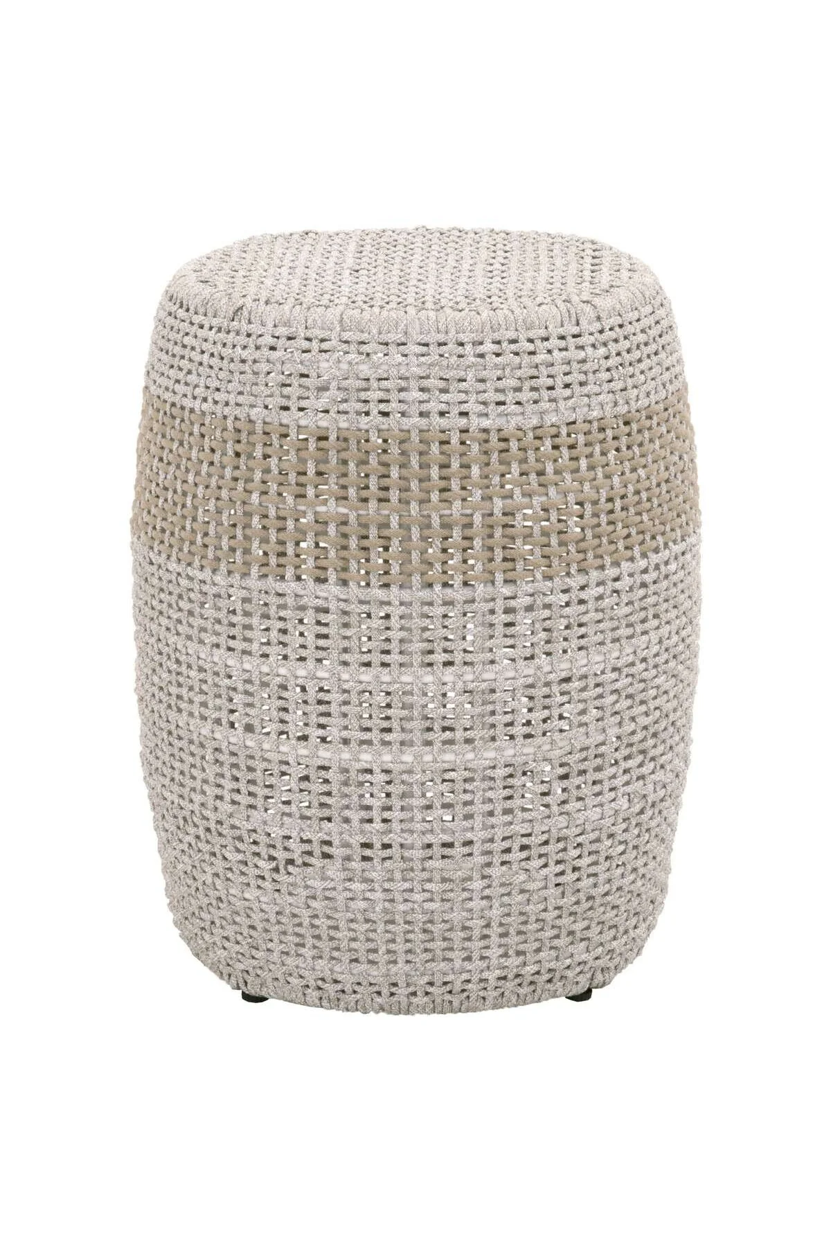 Loom Outdoor Accent Table - Taupe