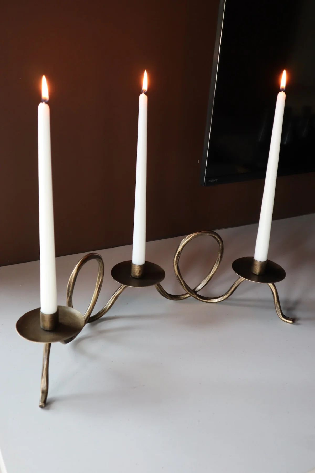 Looped Taper Holder Centerpiece - Image 4