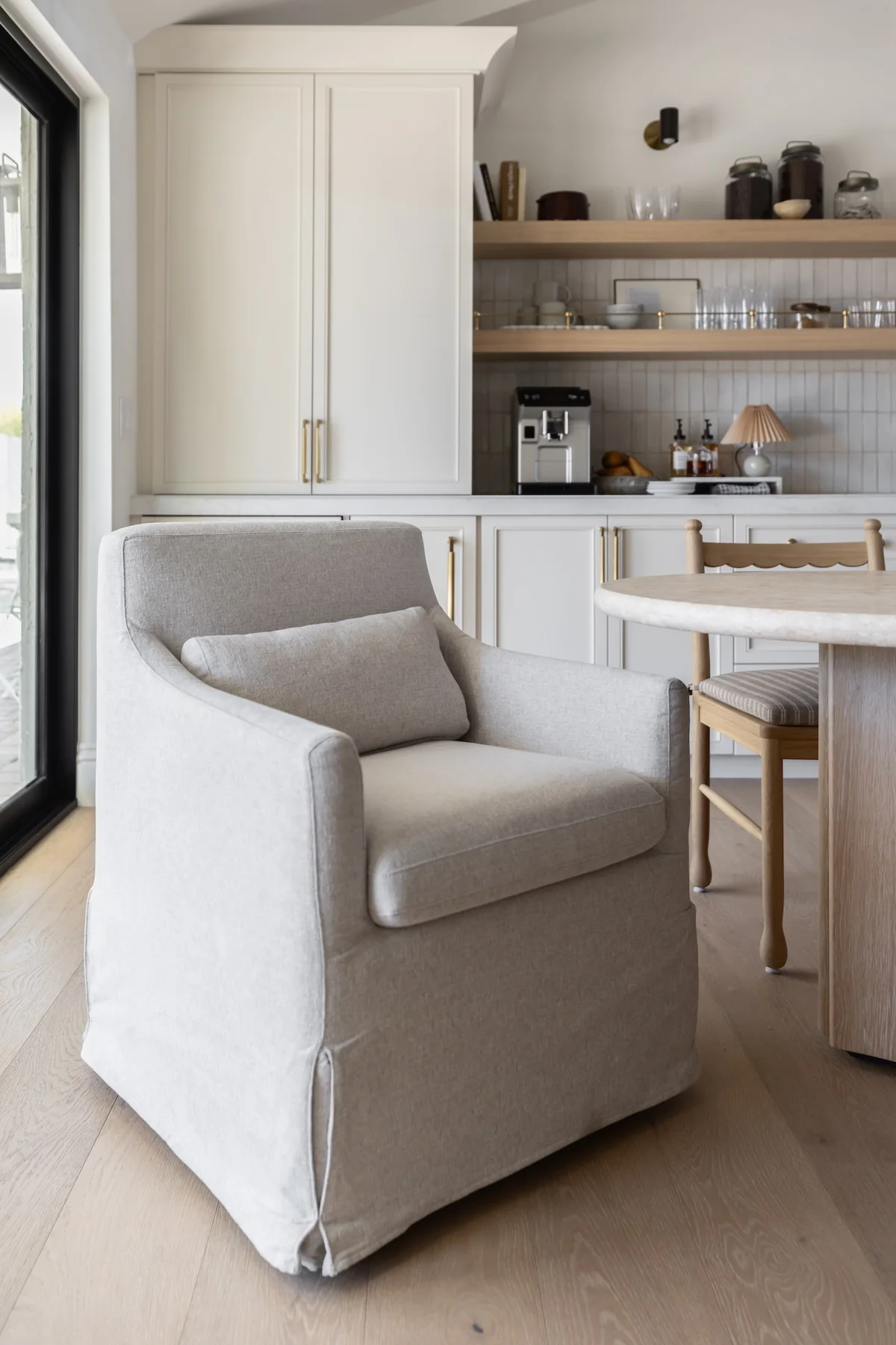 Lydia Slipcover Dining Chair