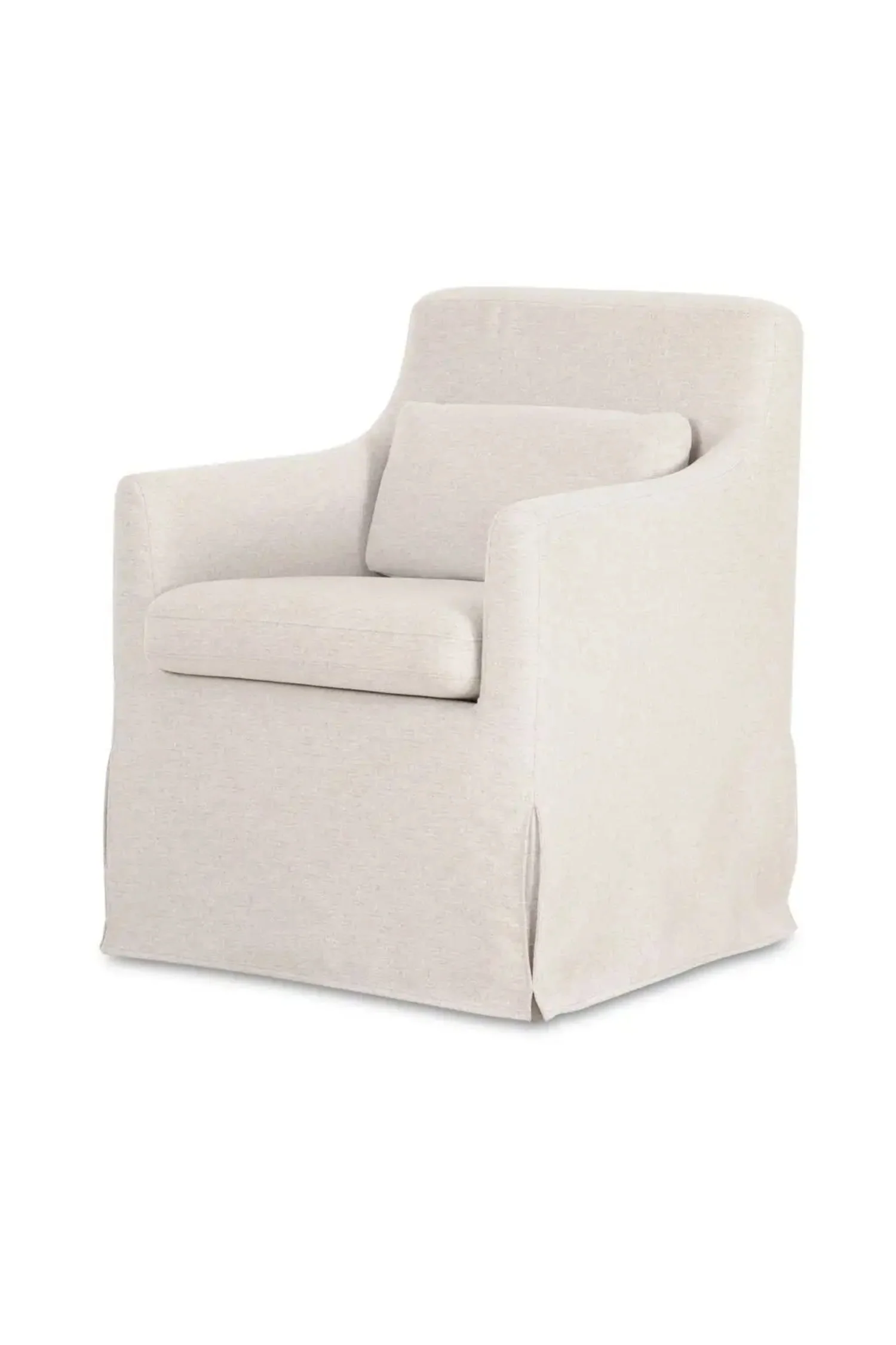 Lydia Slipcover Dining Chair - Image 7