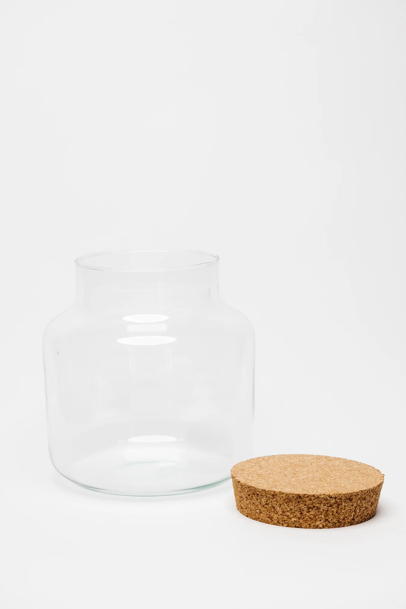 Magnus Glass Canister w/ Cork Lid - 3 Sizes - Image 4
