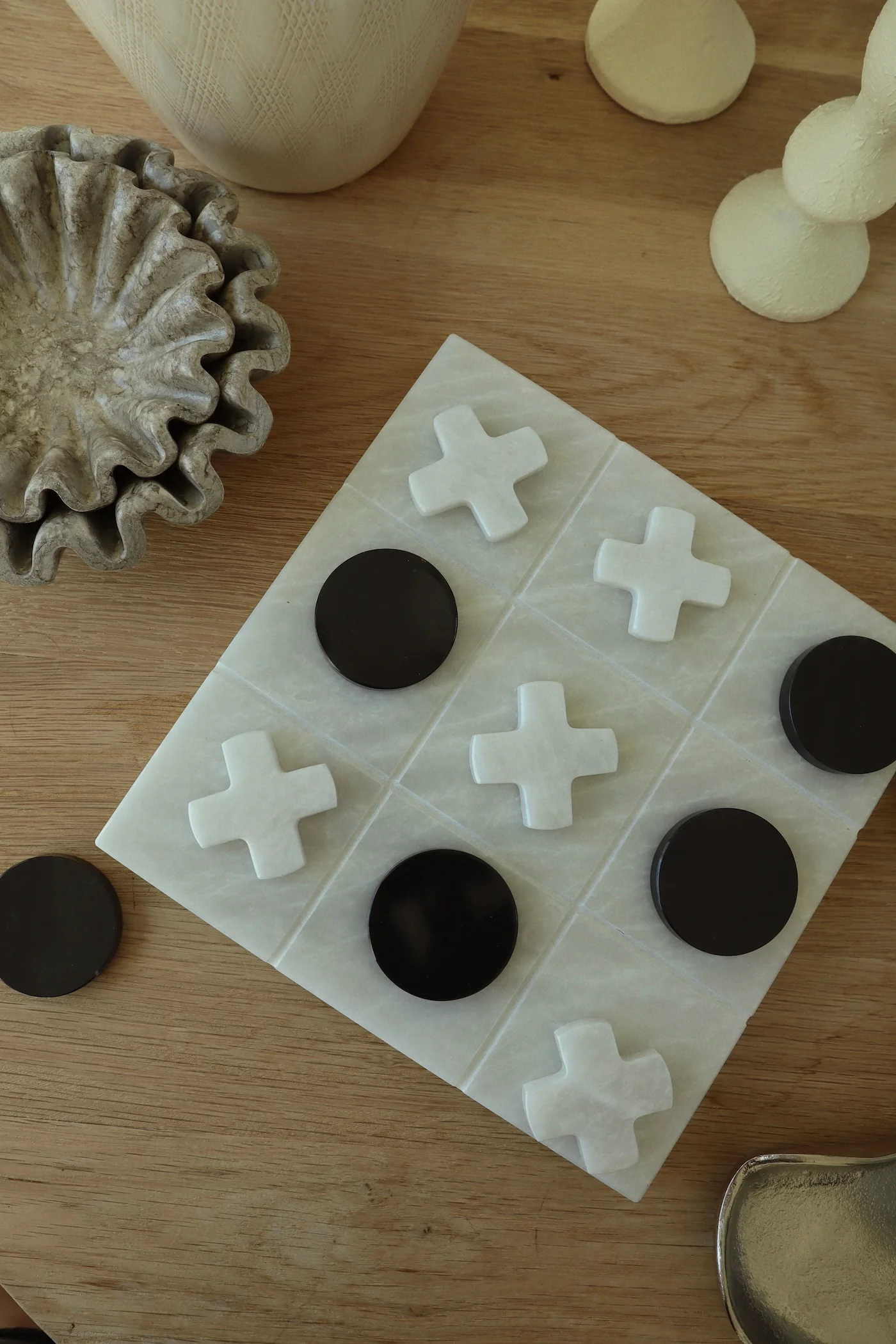 Manning Marble Tic-Tac-Toe Set - Image 5