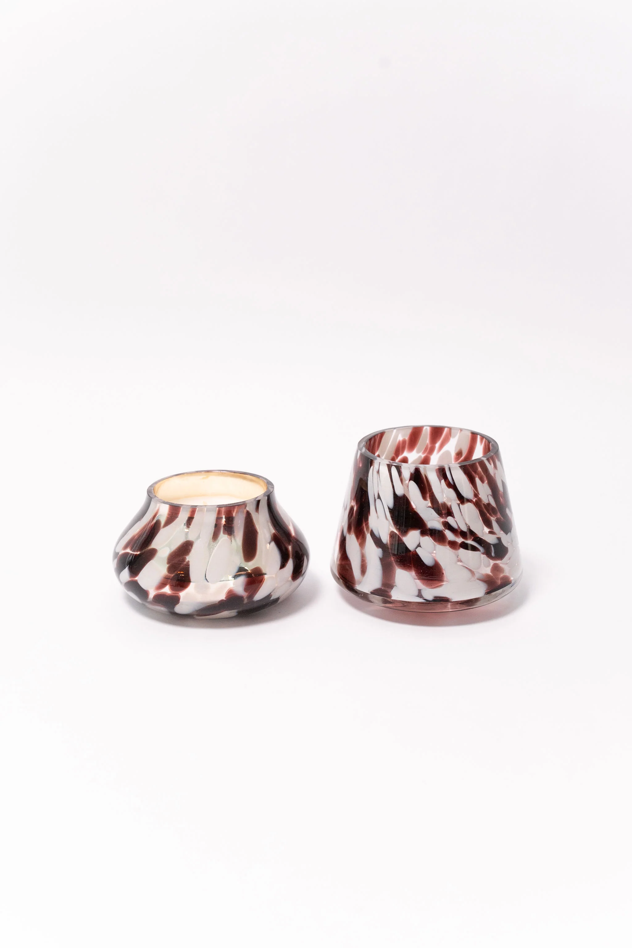 Marbled Glass Candle - Image 3