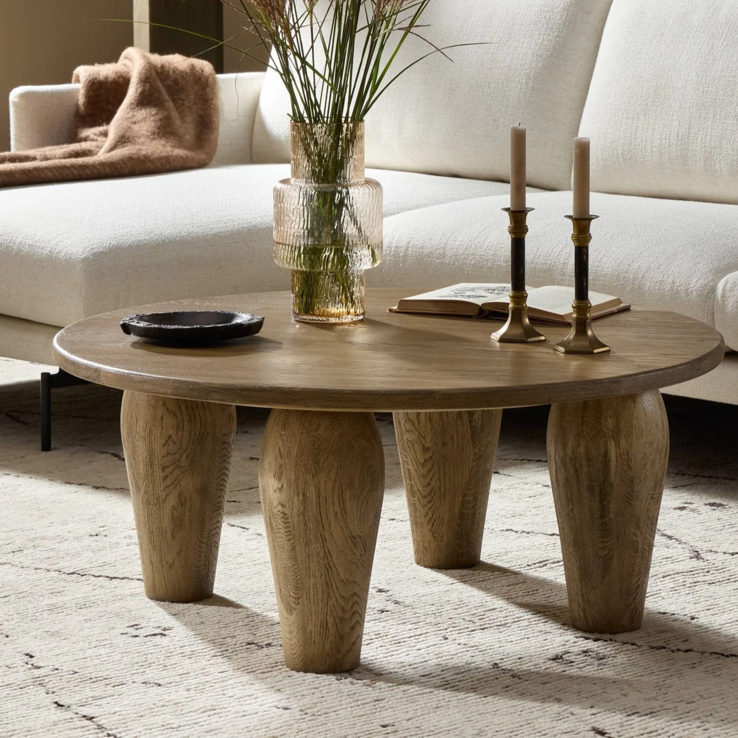 Maricopa Coffee Table - Worn Oak - Image 2