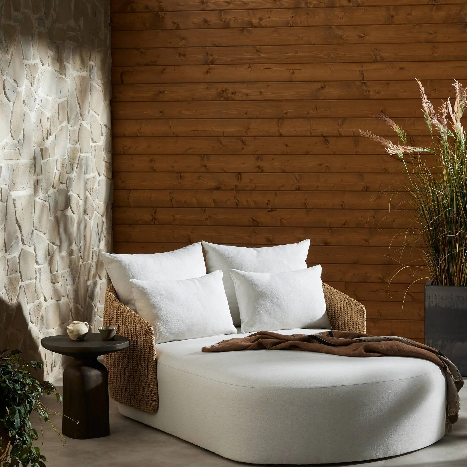 Maven Outdoor Double Chaise - Image 2