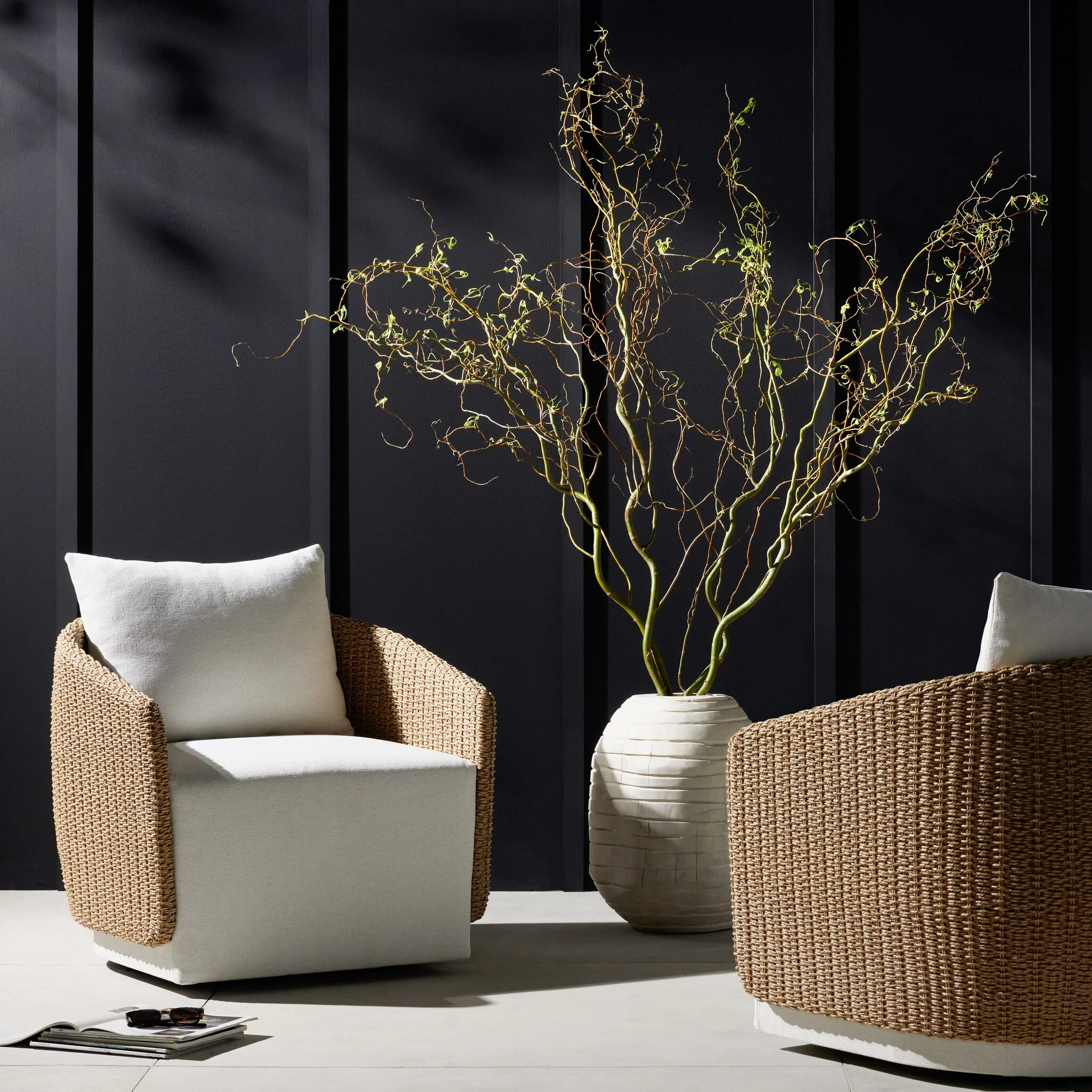 Maven Outdoor Swivel Chair - Image 2