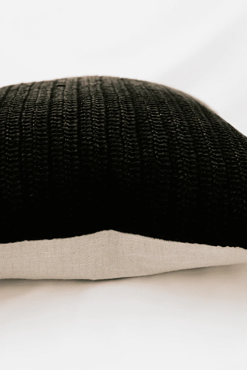 Maverick Pillow - Black - 22"x22" - Image 5