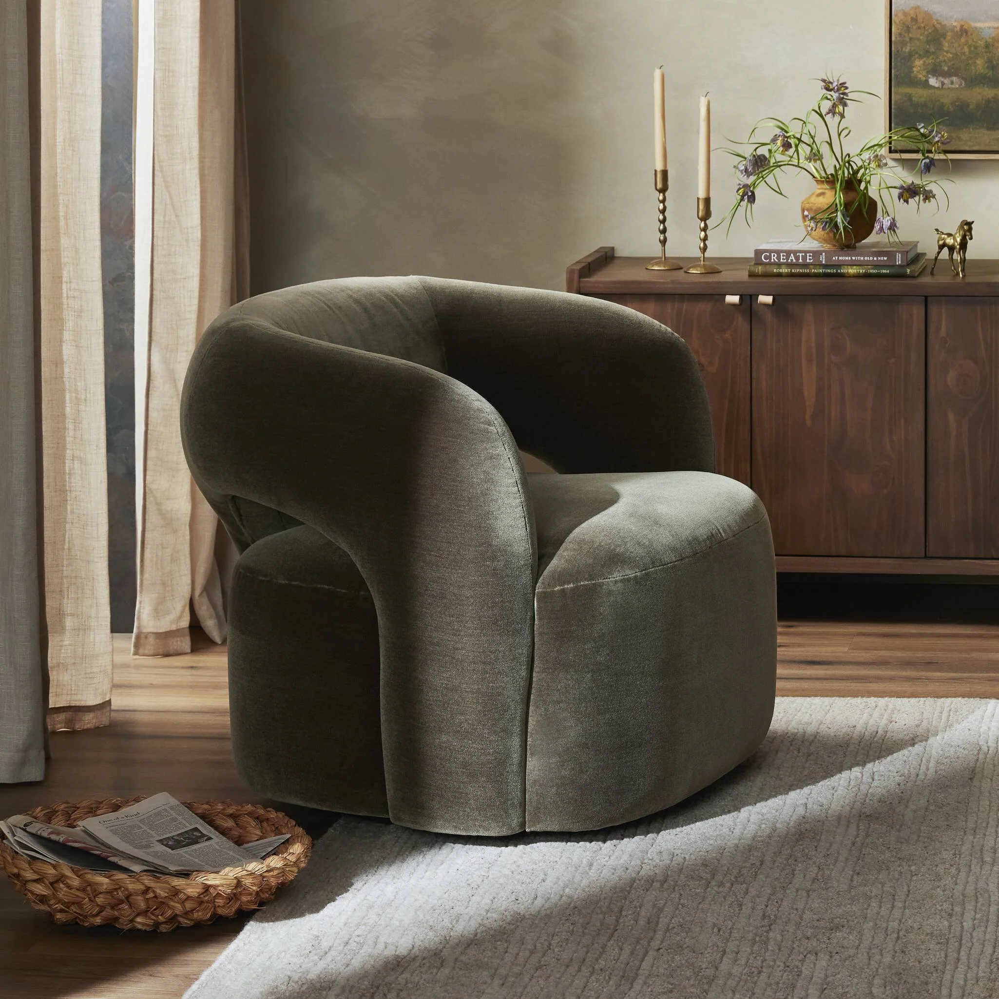 Mazie Swivel Chair - Image 2