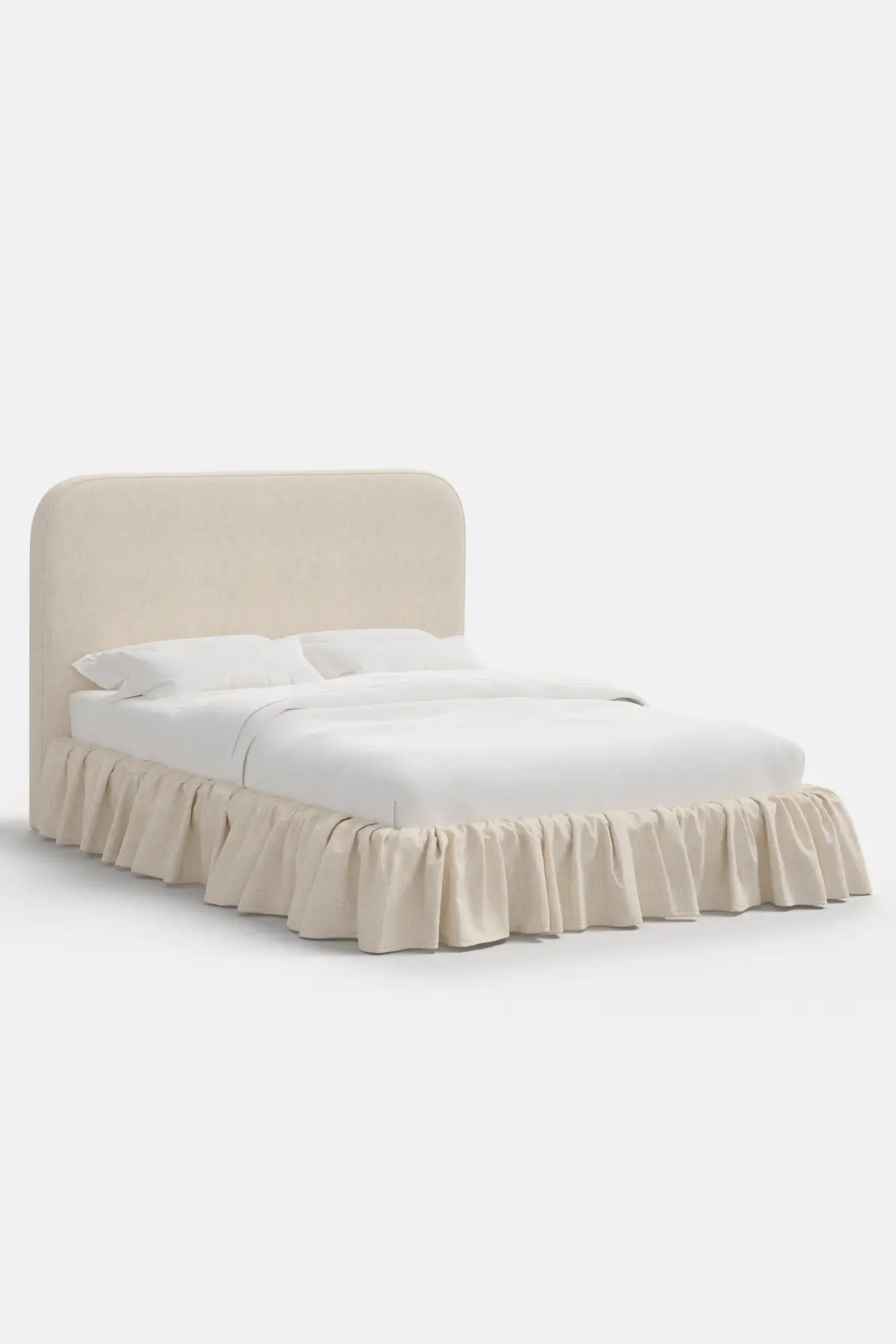 Mina Ruffle Platform Bed - Image 19