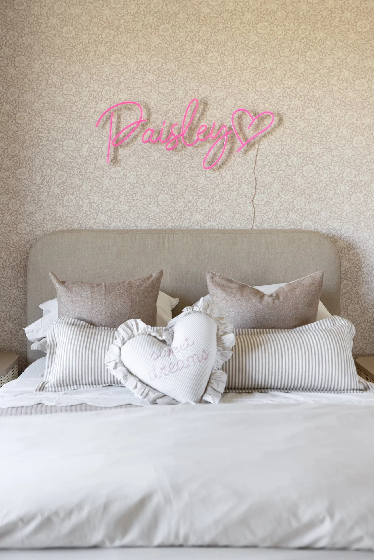 Mina Ruffle Platform Bed - Image 7