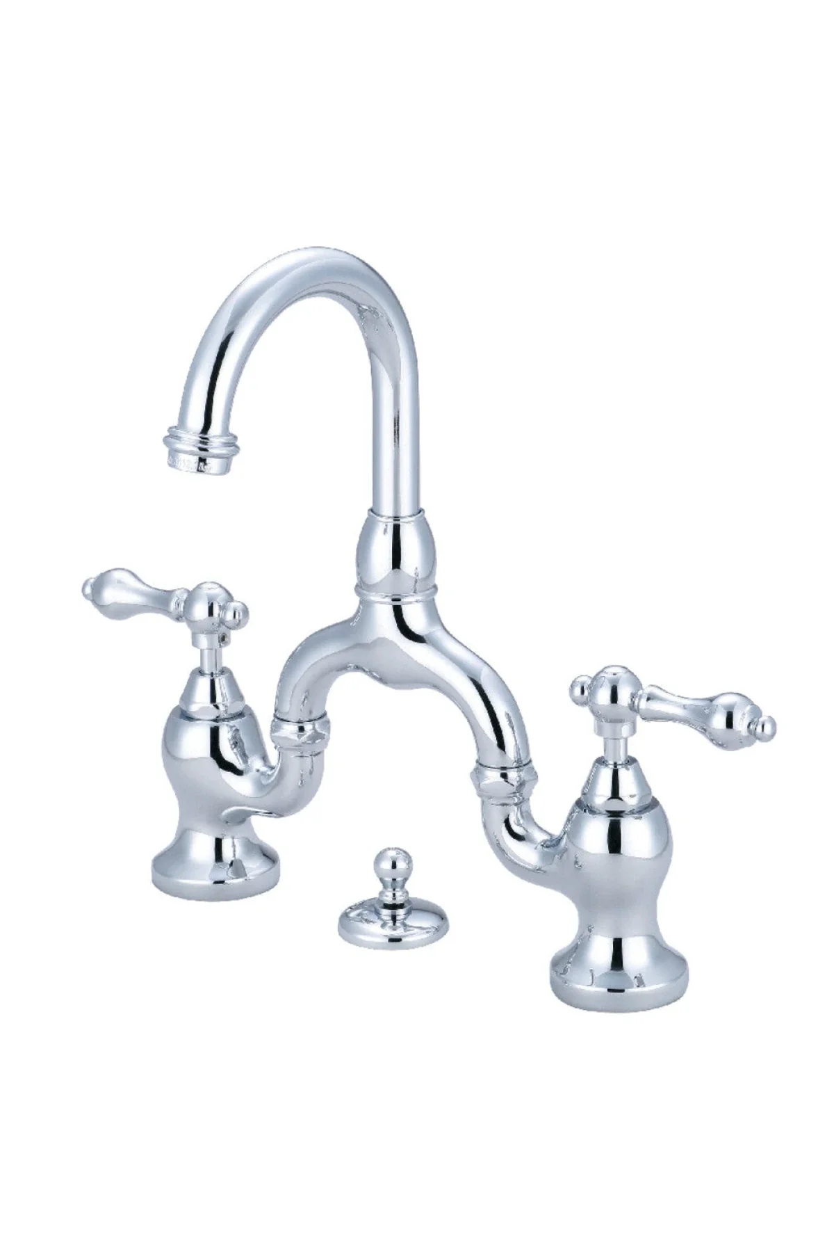 Modern English Country Bridge Bathroom Faucet - Image 5
