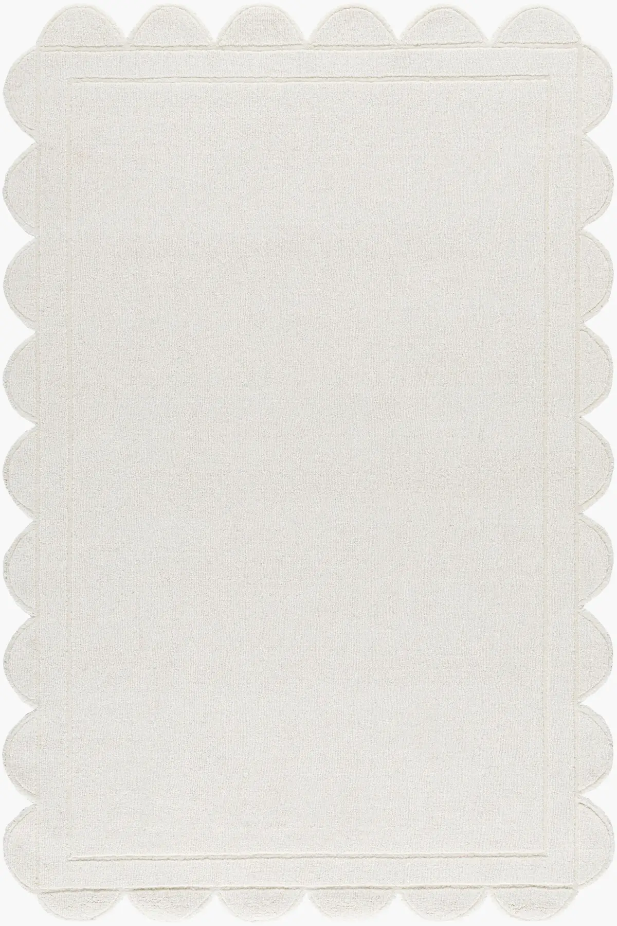 Mystique Scalloped Handmade Rug - Image 2