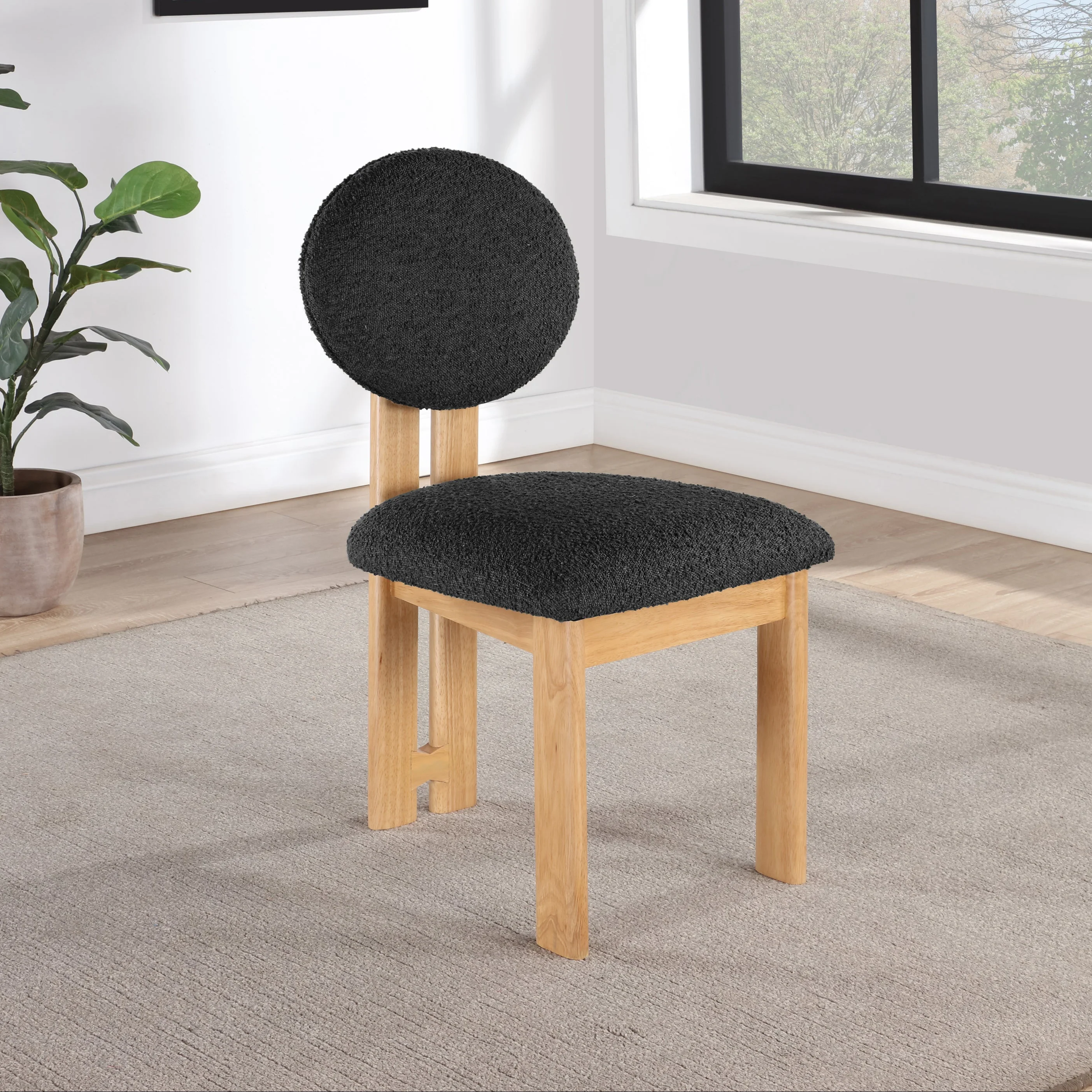 Napa Boucle Dining Chair - Set of 2 - Image 16