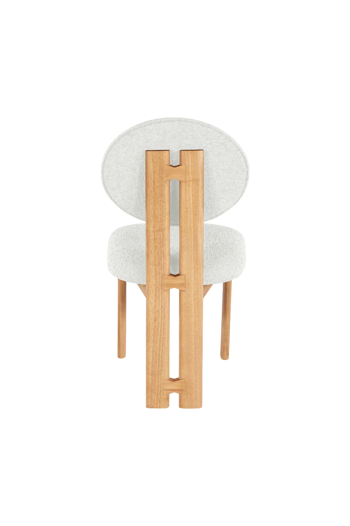 Napa Boucle Dining Chair - Set of 2 - Image 5