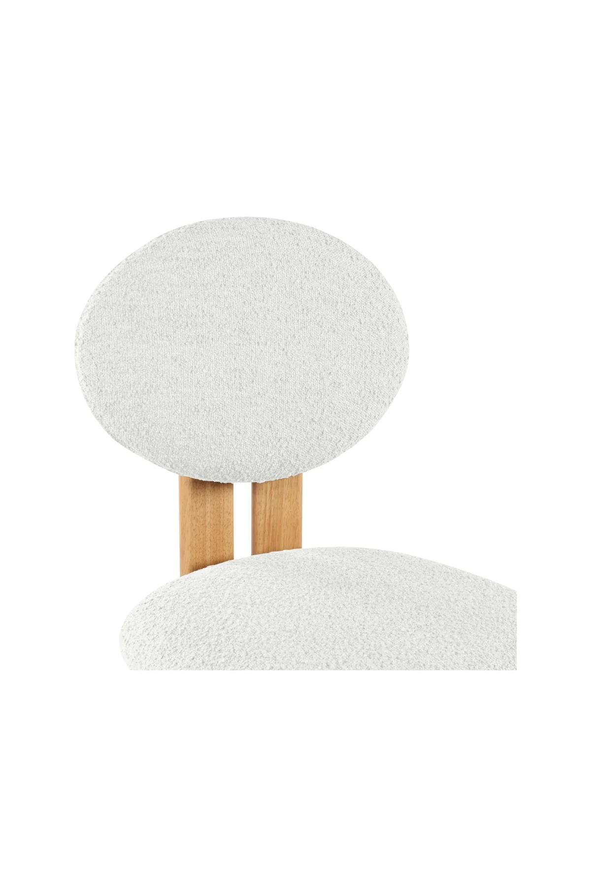 Napa Boucle Dining Chair - Set of 2 - Image 6