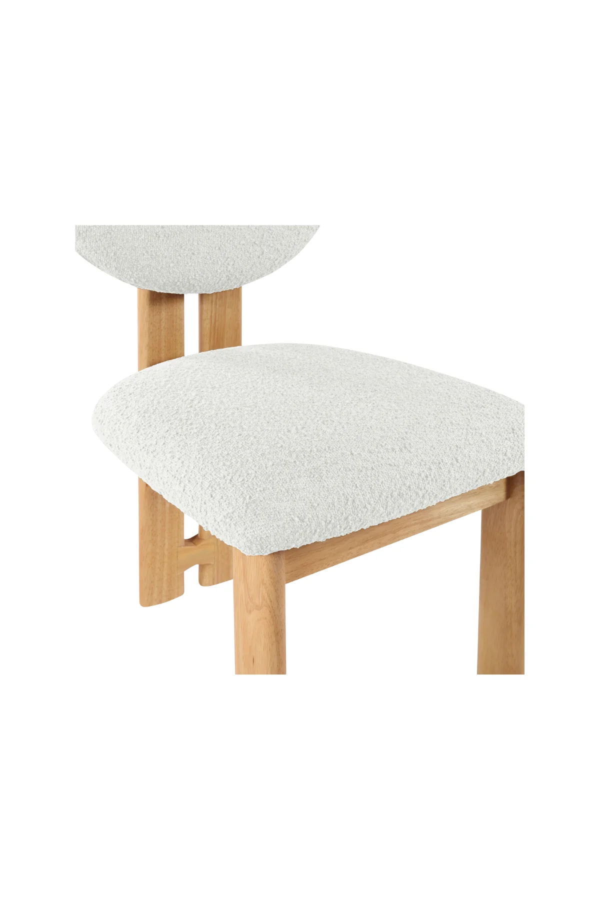 Napa Boucle Dining Chair - Set of 2 - Image 7