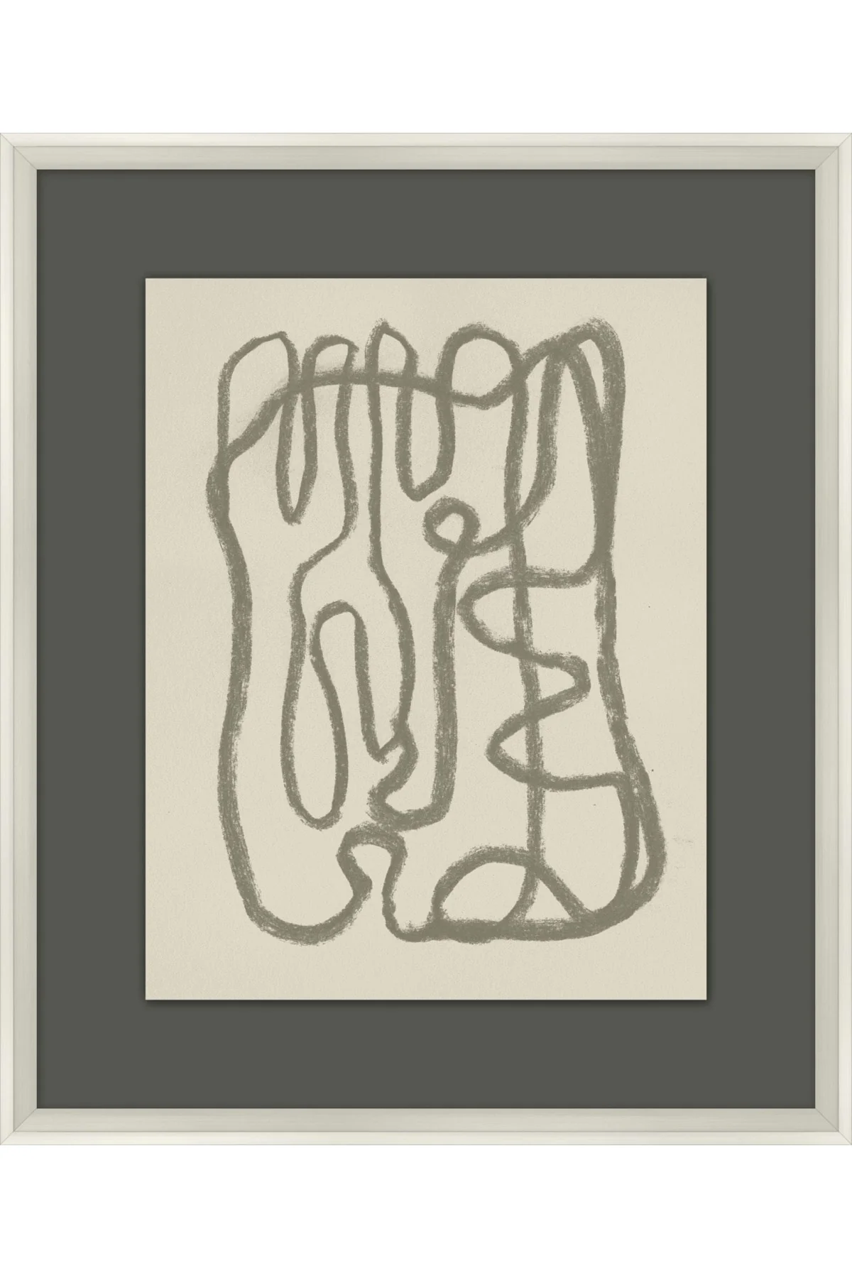 Neutral Contour Wall Art - 4 Styles - Image 4