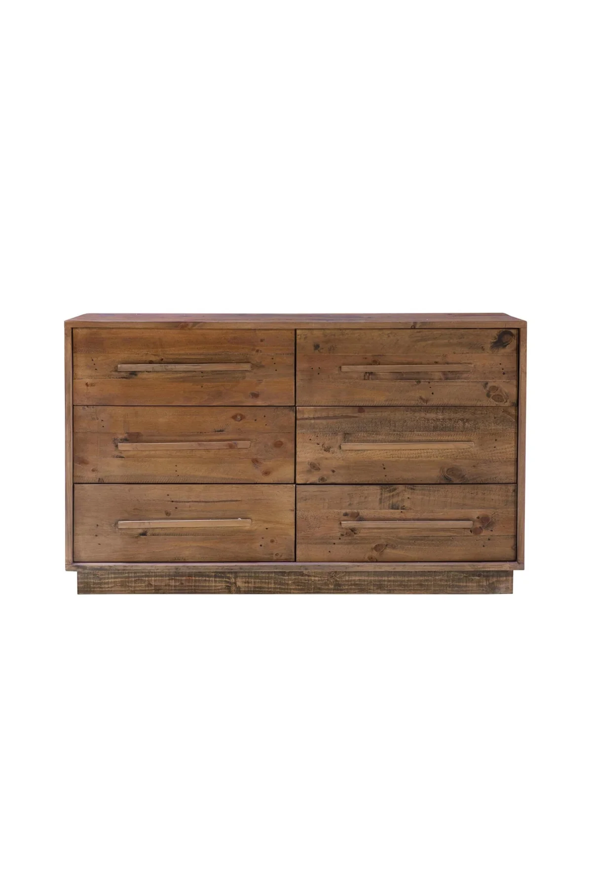 Nevada 6-Drawer Dresser - Dark Driftwood