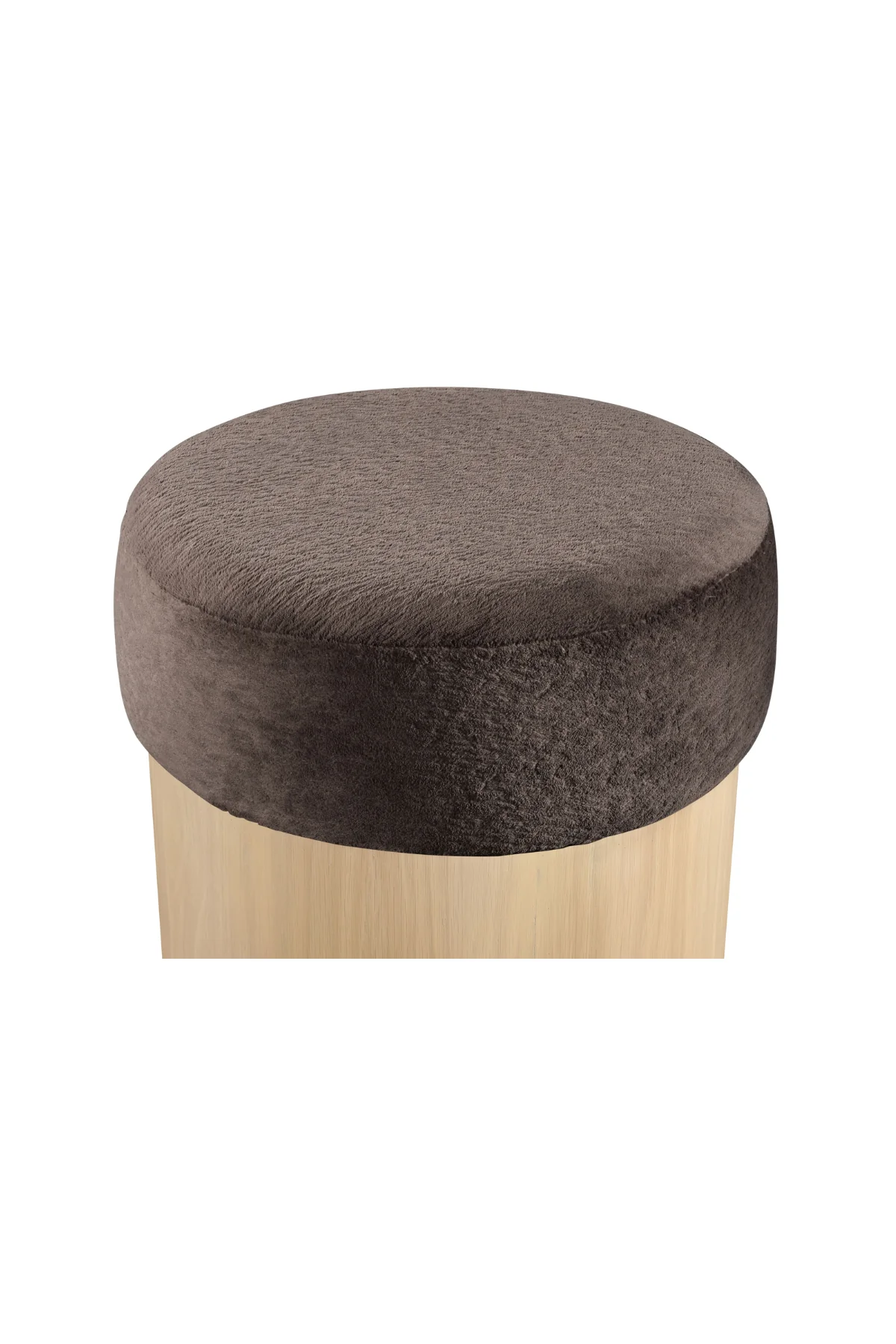 Nimes Velour Fur Ottoman - Image 13