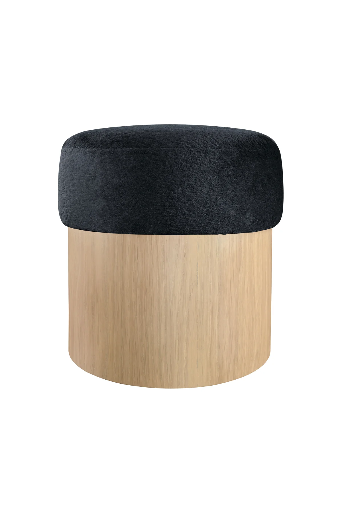 Nimes Velour Fur Ottoman - Image 8