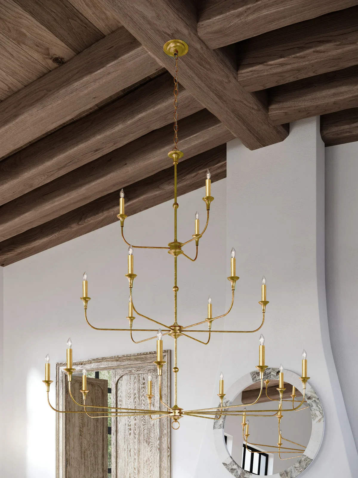 Nottaway Tiered Chandelier - 2 Sizes - Image 10