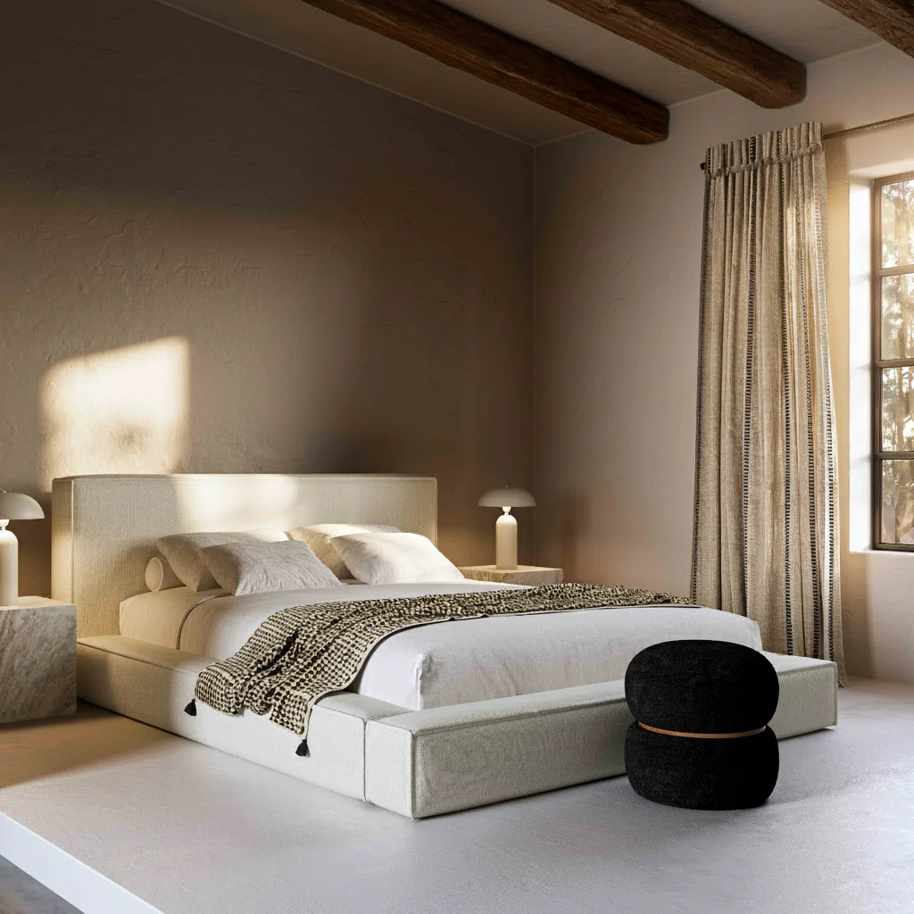 Olafur Linen Bed - Image 7