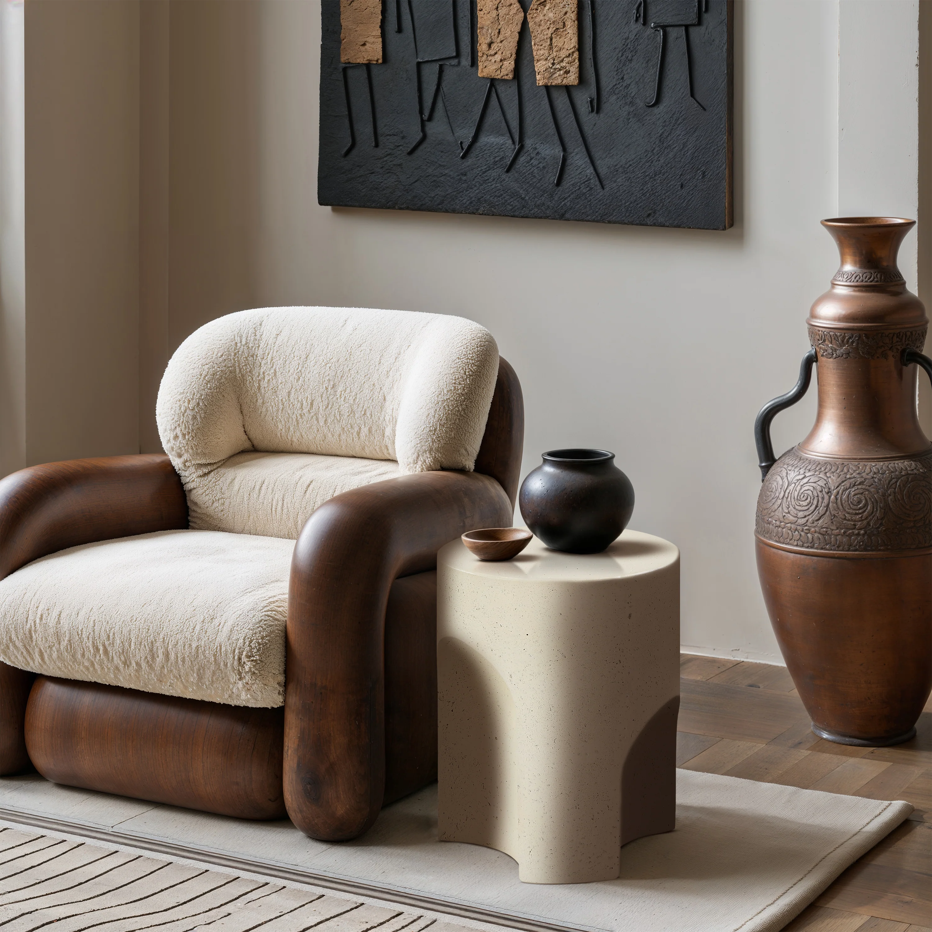 Olira Indoor/Outdoor Patio End Table - Image 3