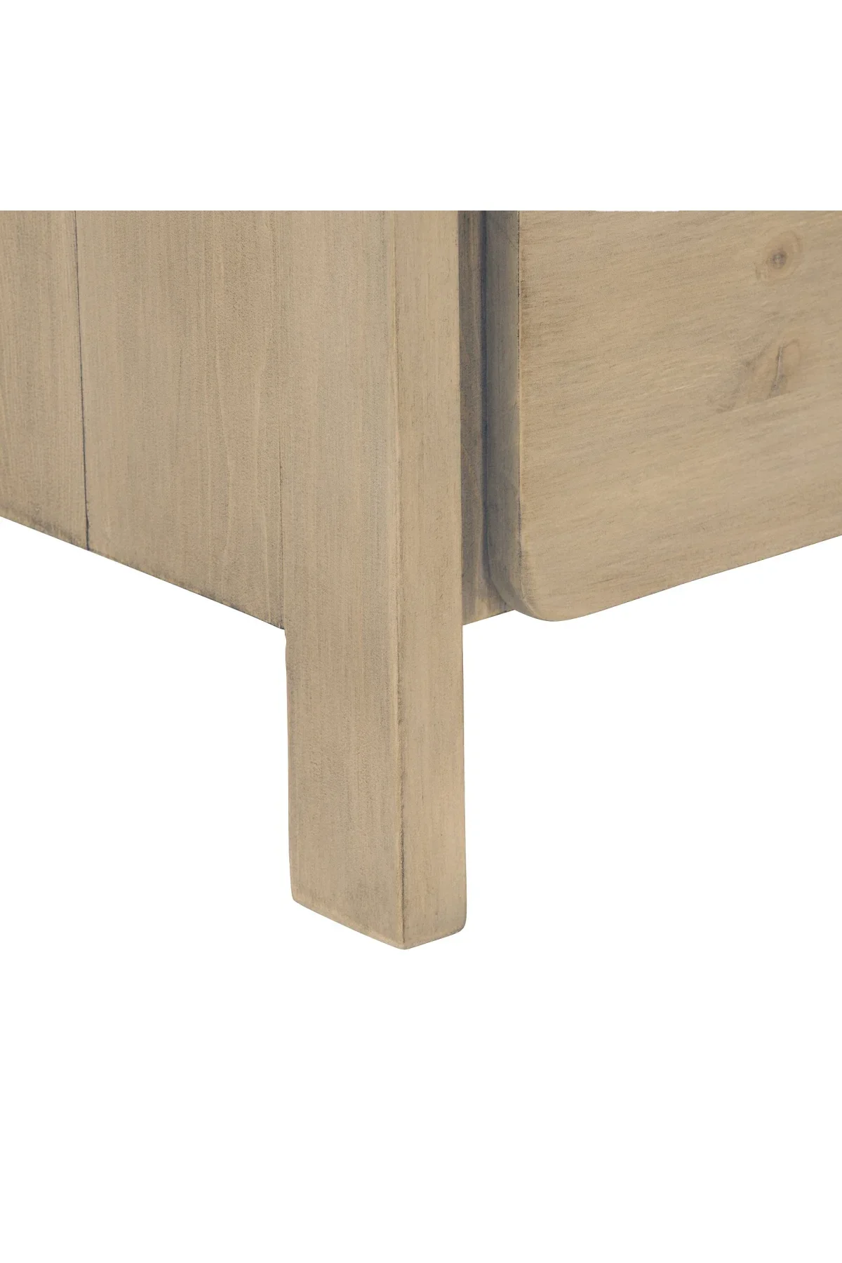Opera 2-Drawer Nightstand - Scrubbed Teak - Image 5