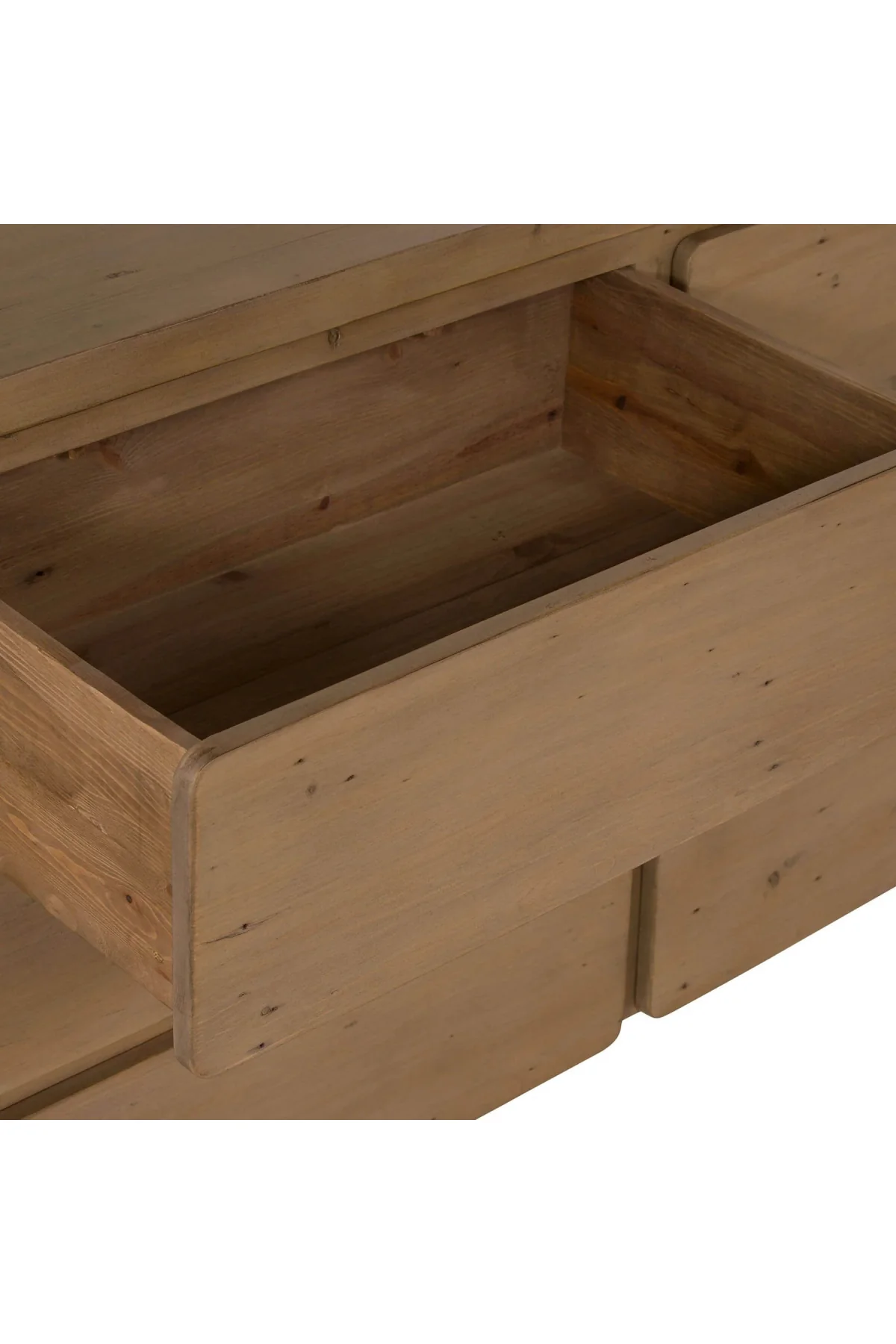 Opera 6-Drawer Dresser - Scrubbed Teak - Image 4